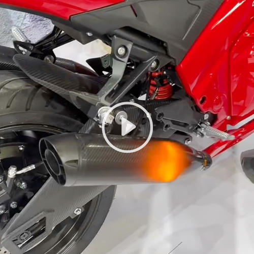 Electric motorcycle video