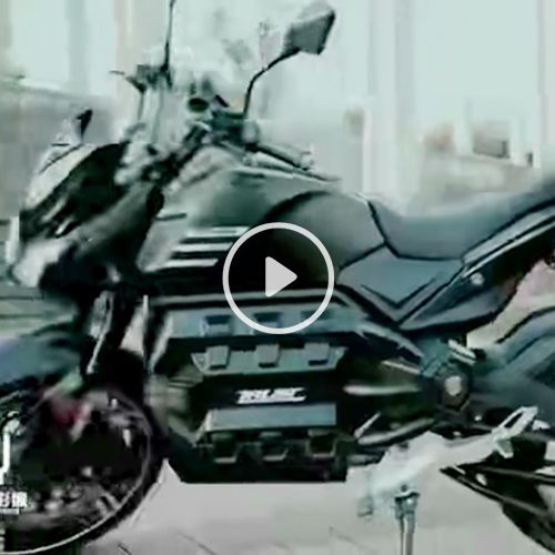 Electric motorcycle video