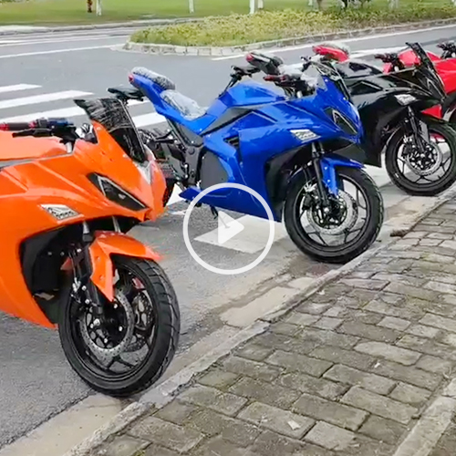 Electric motorcycle video